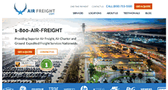 Desktop Screenshot of airfreight.com